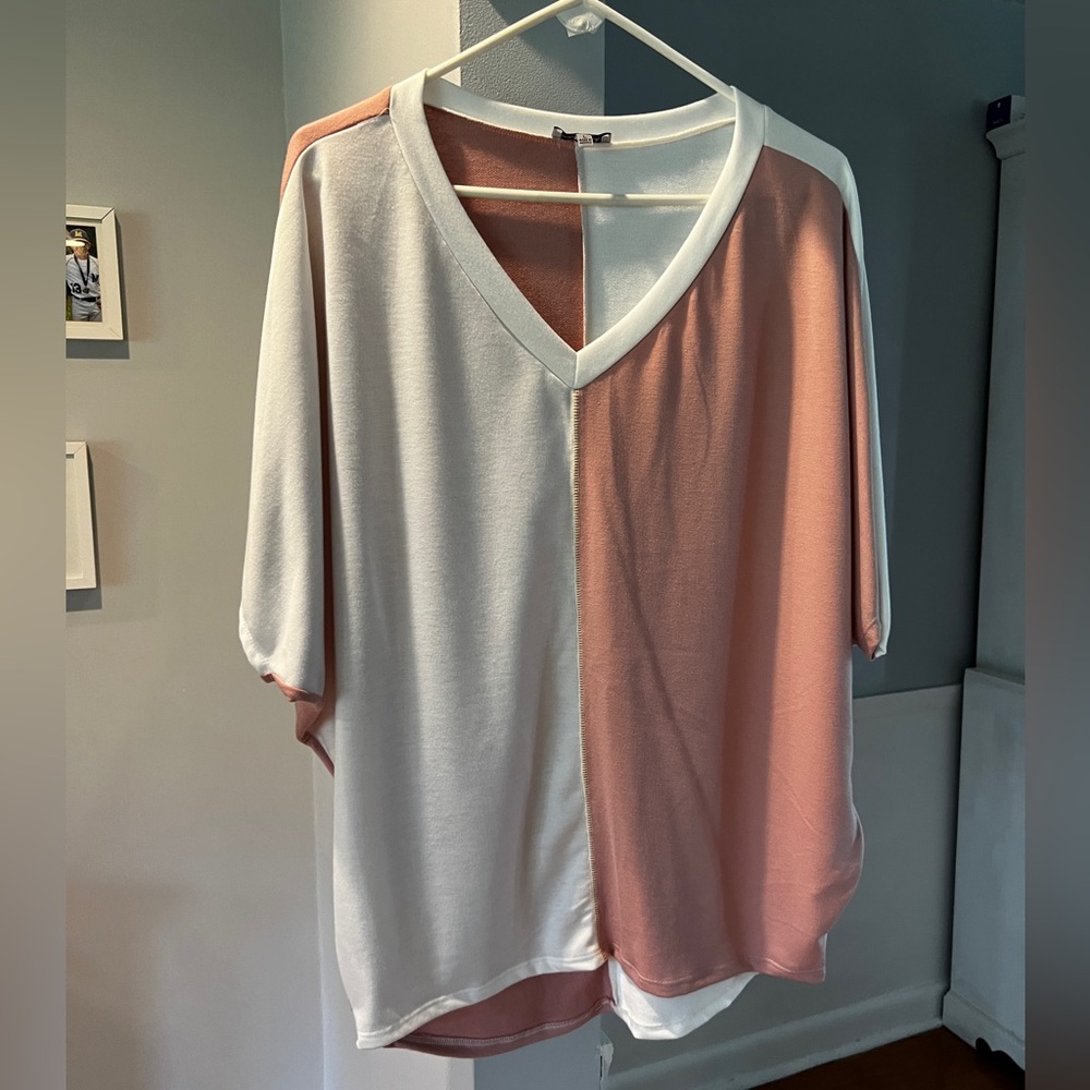 White Birch Top with Dolman Sleeves